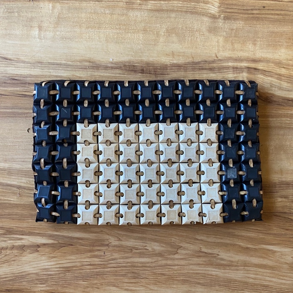 Vintage 1940’s Plasticflex clutch handbag